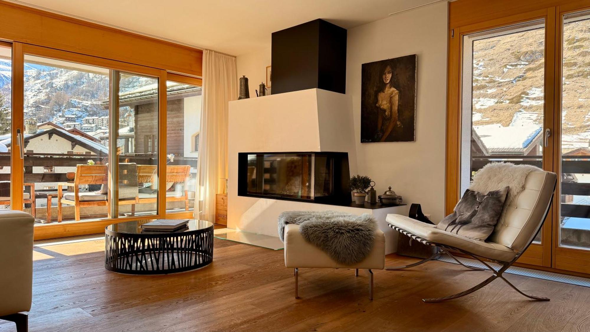 Stylish Home With Matterhorn View In The Center Zermatt Buitenkant foto